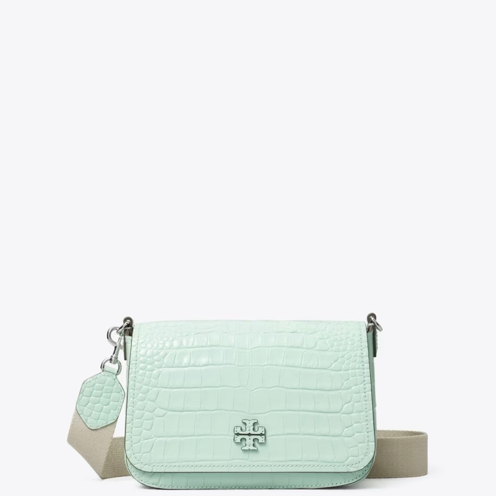 Thea Embossed Flap Crossbody